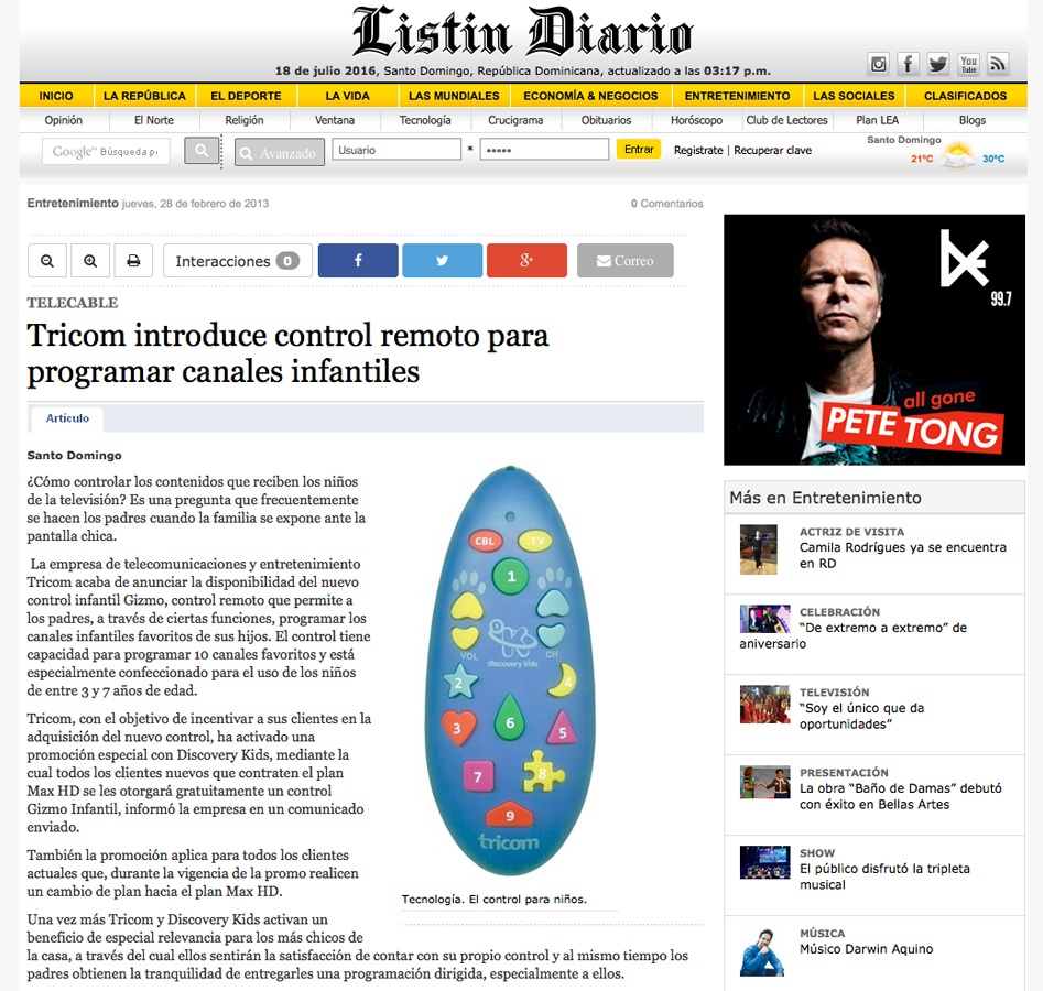 Tricom-introduce-control-remoto-para-programar-canales-infantiles-